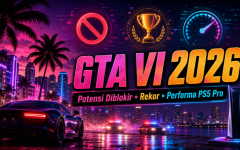 GTA VI 2026: Potensi Diblokir, Rekor, dan Performa PS5 Pro